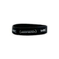 Rallye Polen WRC 2024 Silikonarmband Schwarz