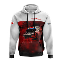 Herren Kapuzensweatshirt Rallye Polen ERC 2023
