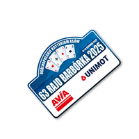 2025 Barbórka Rally conmemorative sticker large