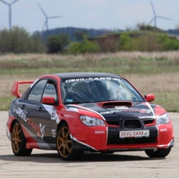 Driving behind the wheel of a Subaru Impreza on the track (2 laps)