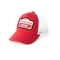 2024 Rally Poland WRC Kids Trucker Baseball Cap red