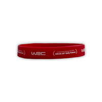2024 Rally Poland WRC silicone wristband red