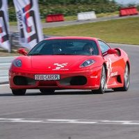 Driving behind the wheel of a Ferrari F430 on the Poznań Główny circuit (2 laps)