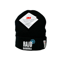 Winter cap waterproof black 2023 Barbórka Rally