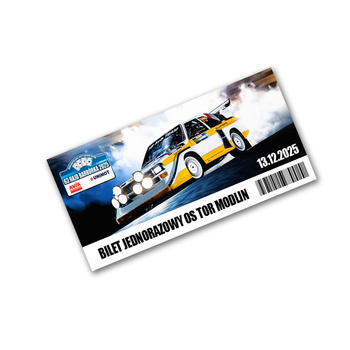 2025 Barborka Rally OS Tor Modlin Single entry ticket