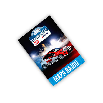 Barbórka-Rallye 2025 Offizielle Karte