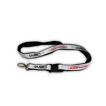2024 Rally Poland WRC Lanyard white