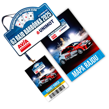 Barbórka-Rallye 2025 Gelb Tribüne Pass gesetzt