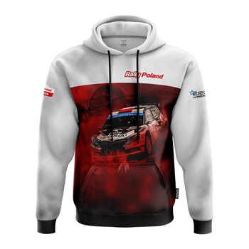 Herren Kapuzensweatshirt Rallye Polen ERC 2023