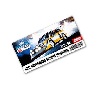 2025 Barborka Rally OS Twierdza Modlin Junior Single entry ticket