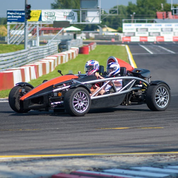 Jazda za kierownicą Ariel Atom po torze Poznań Główny (2 okrążenia)